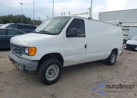 2007 Ford E-150 Commercial/Recreational from USA, damaged, VIN 1FTNE14W97DB04579